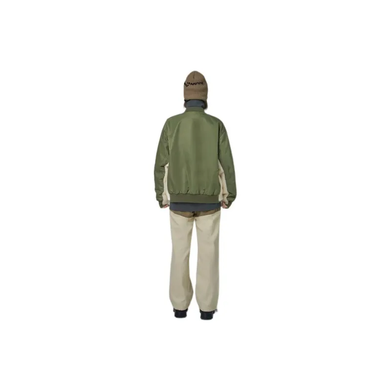 NO ONE ELSE Puffer Jacket Unisex Army Green-1