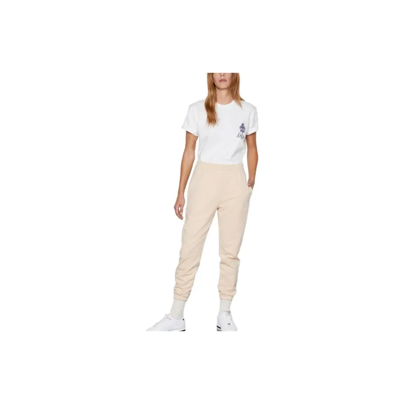 FRAME Casual Pants Women's Dusty Pink Milk White-1