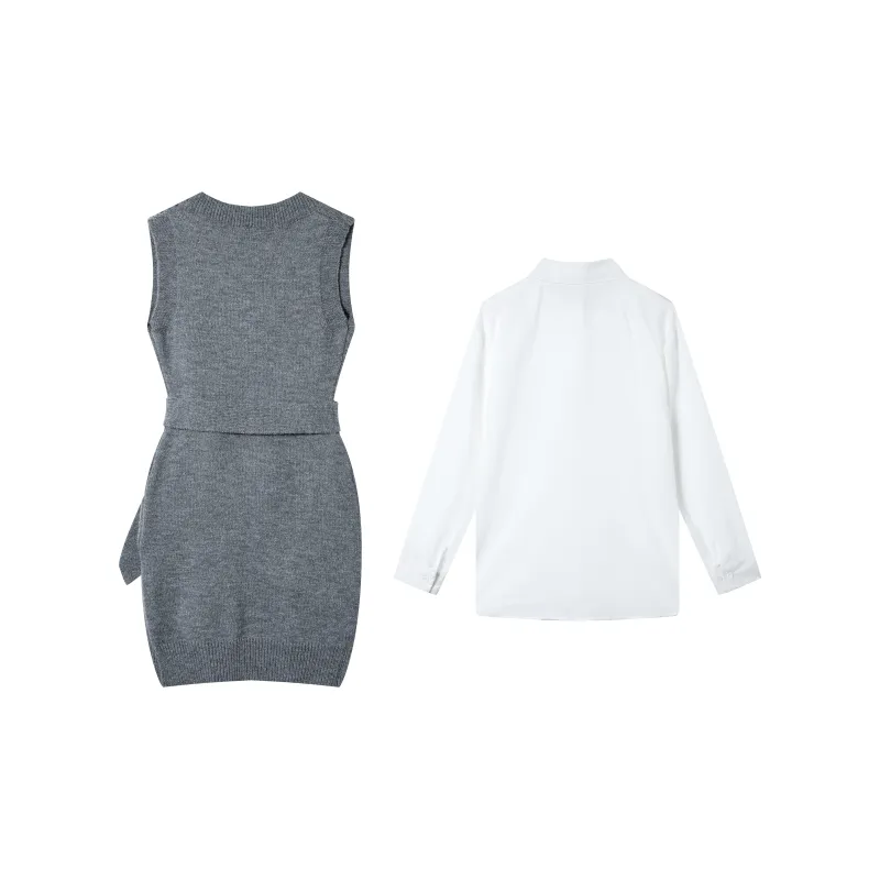 Adeworn Two Piece Skirt Sets Women's-5