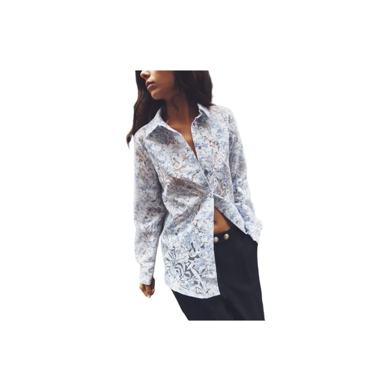 ZARA Shirts Women's Blue-2