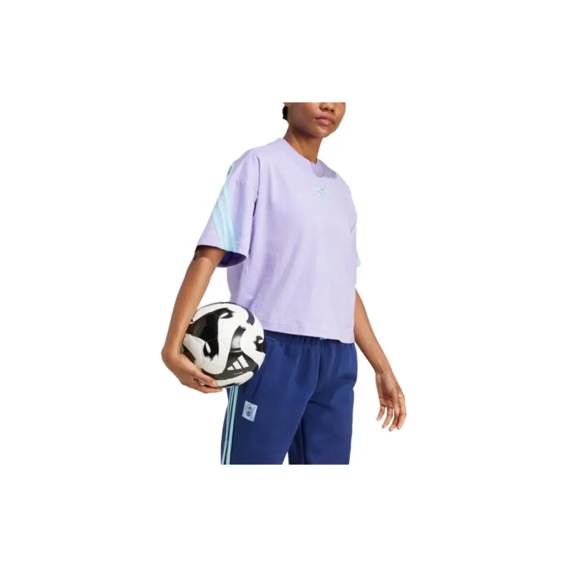 Adidas ArsenalFuture Icons Soccer Jerseys Women's Light Shimmering Purple-3