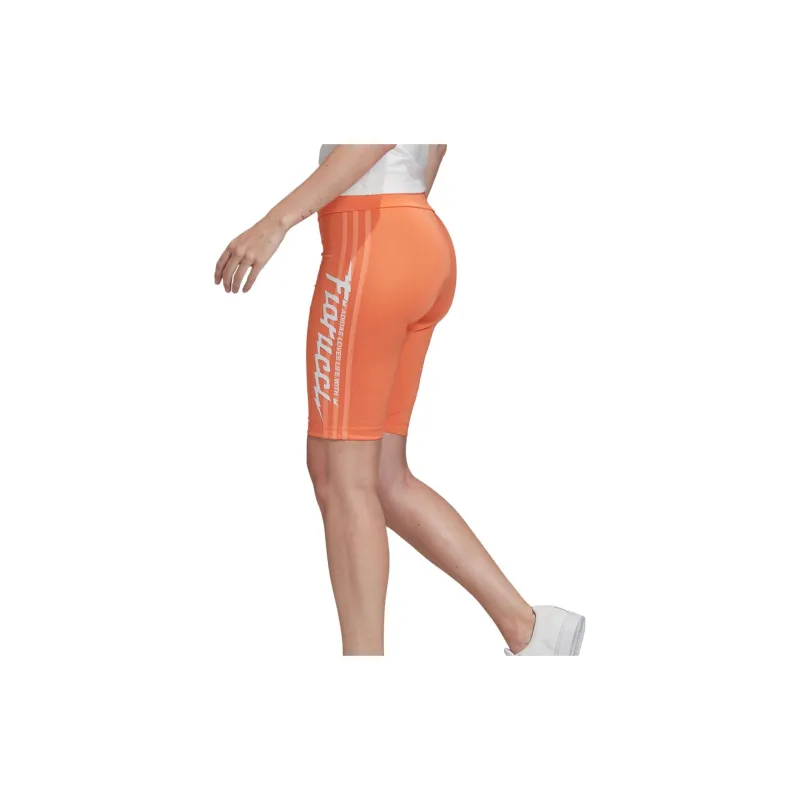 Adidas Originals FIORUCCI Sports Shorts Women's Orange-2
