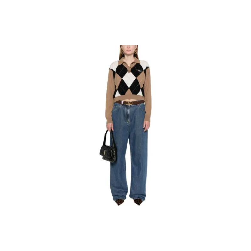 Valentino SS24 Jeans Women's Blue-1