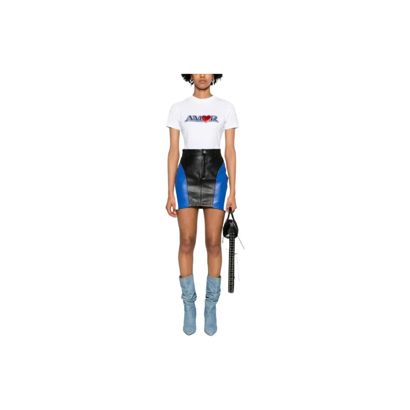Vetements Racing Leather Skirt-1