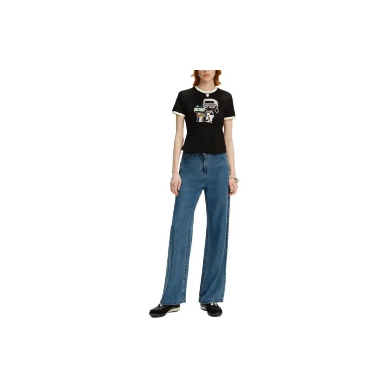 KARL LAGERFELD T Shirt Women's Black-1