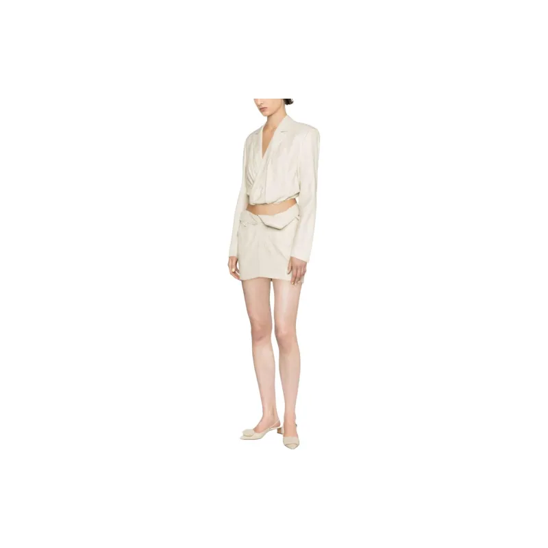 Jacquemus Twisted Mini Skirt-3