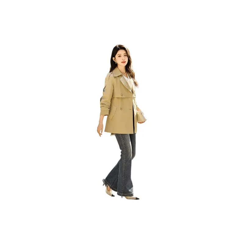 Yi Mengyuan Trench Coat Women's-1