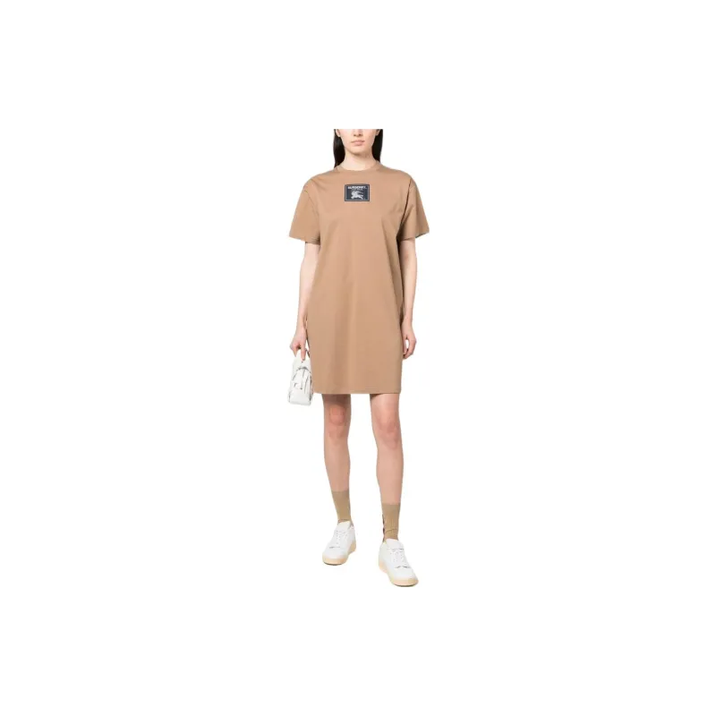 Burberry SS23 Short Sleeved Dresses Women's Brown-1