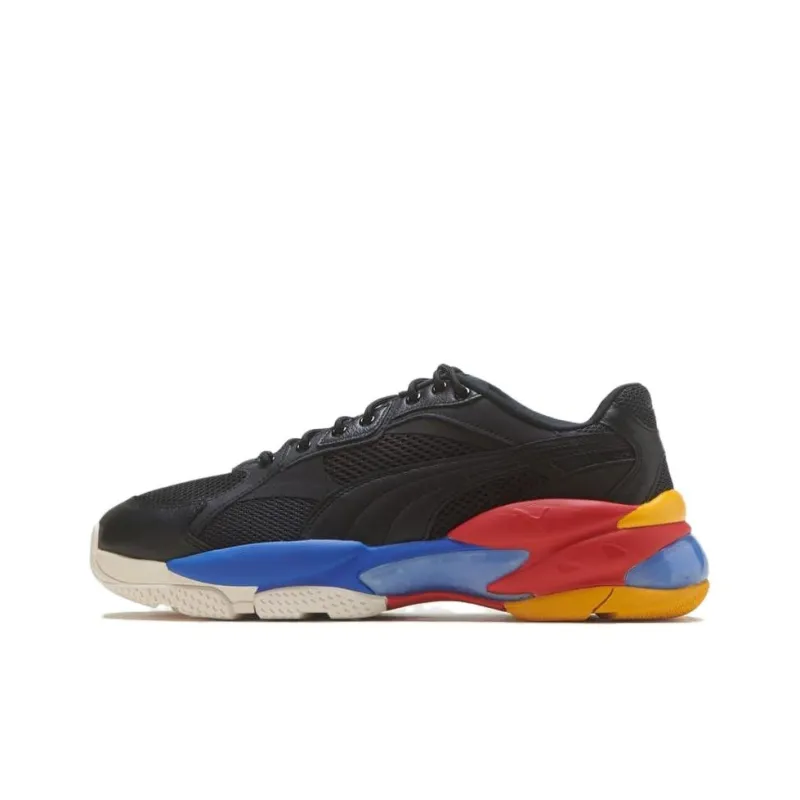 PUMA LQDCELL Cushioning Kids' Training Shoes Black Blue Red Teenagers-0