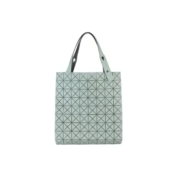 ISSEY MIYAKE Prism PVC Bonded Resin Tote Bag Shopping Bag Handbag Women's Gray Green