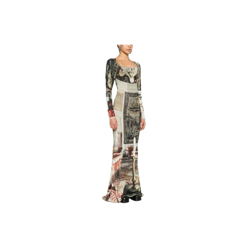 Vivienne Westwood Saloon Maxi Dress-3