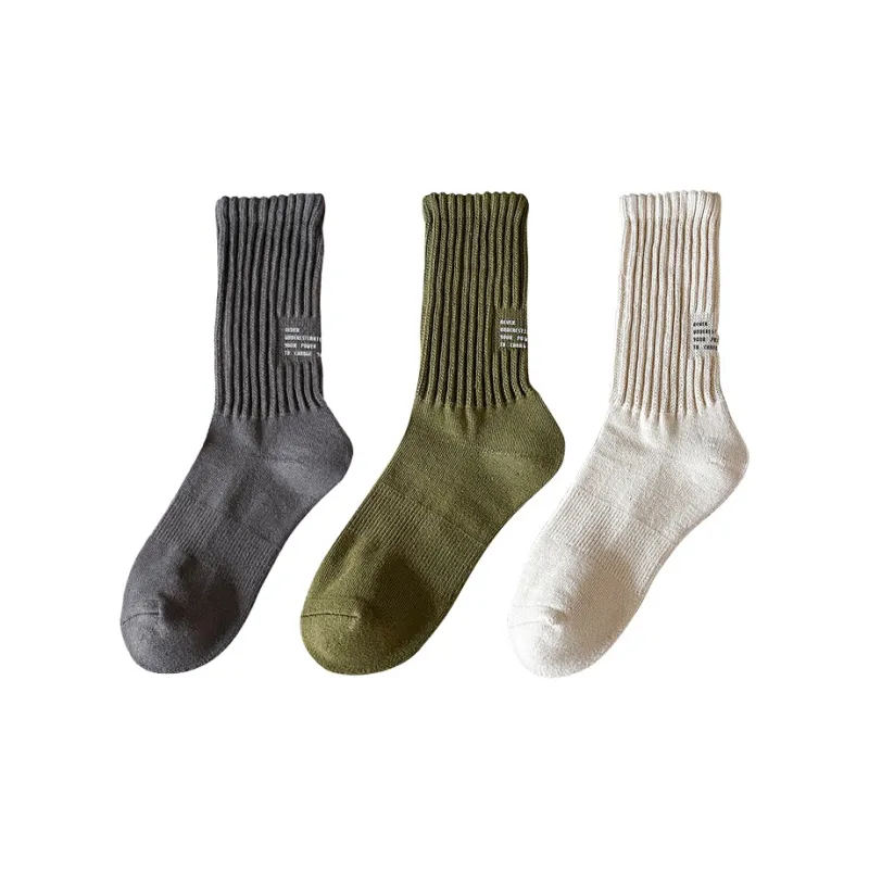 BKCXZICE Mid Calf Socks Unisex 3 Pack-13