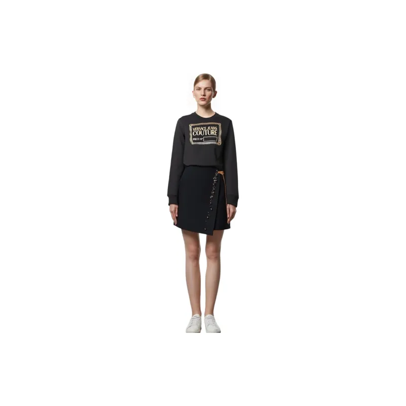VERSACE Sweatshirts Women's Black-2