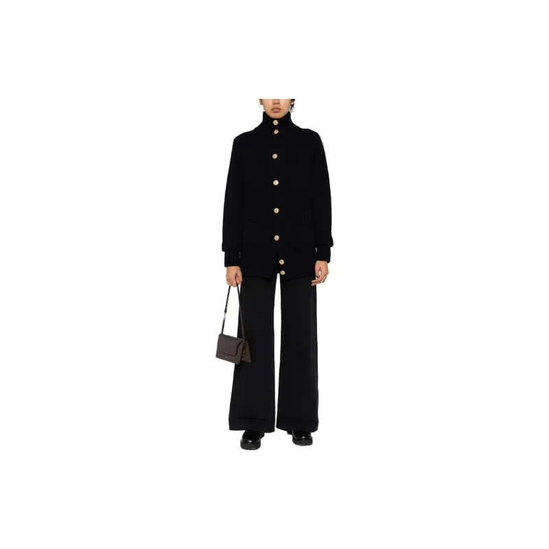 Barrie Buttoned Cashmere blend Cardigan-1