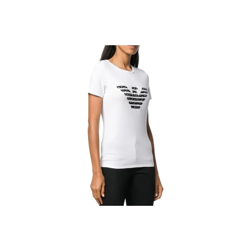 EMPORIO ARMANI T Shirts Women's White-2