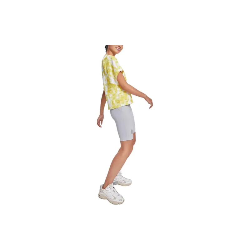 Particle Fever T-Shirt Women's Yellow Print-2