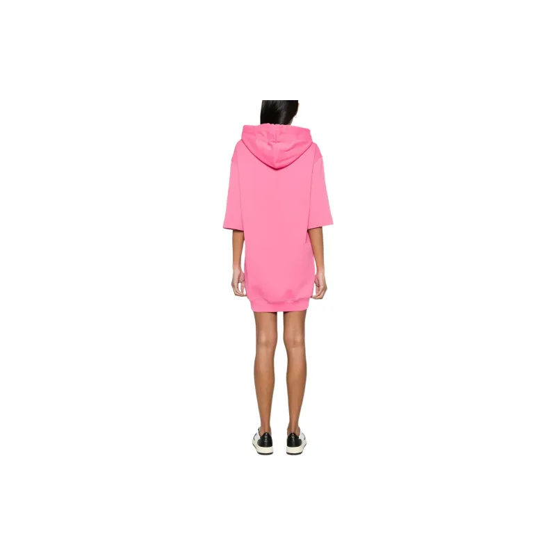 MOSCHINO Short Sleeved Dress Women's Rose Pink-2