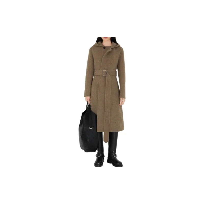 Burberry Hooded Belted Coat-3