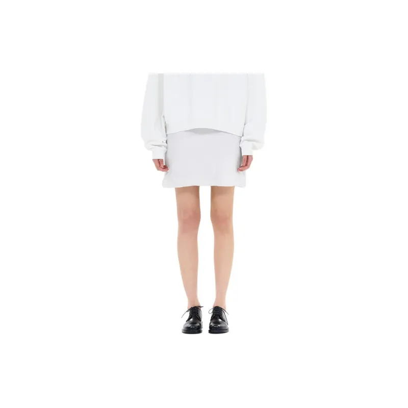 WE11DONE FW24 Casual Short Skirts Women's White-2