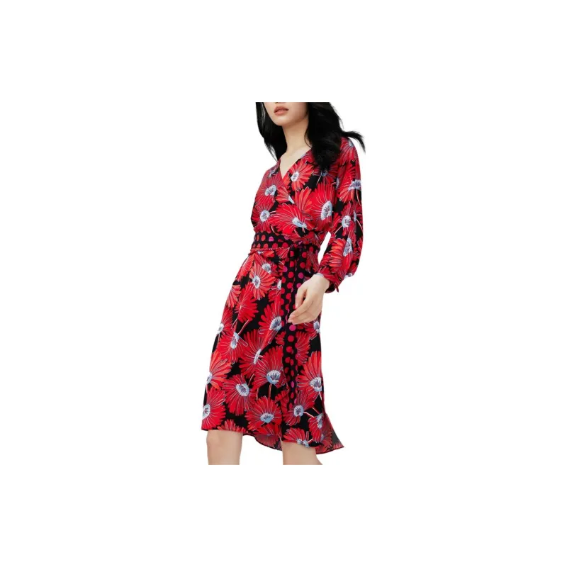 DVF Diane Von Furstenberg Mikah Floral print Minidress-3