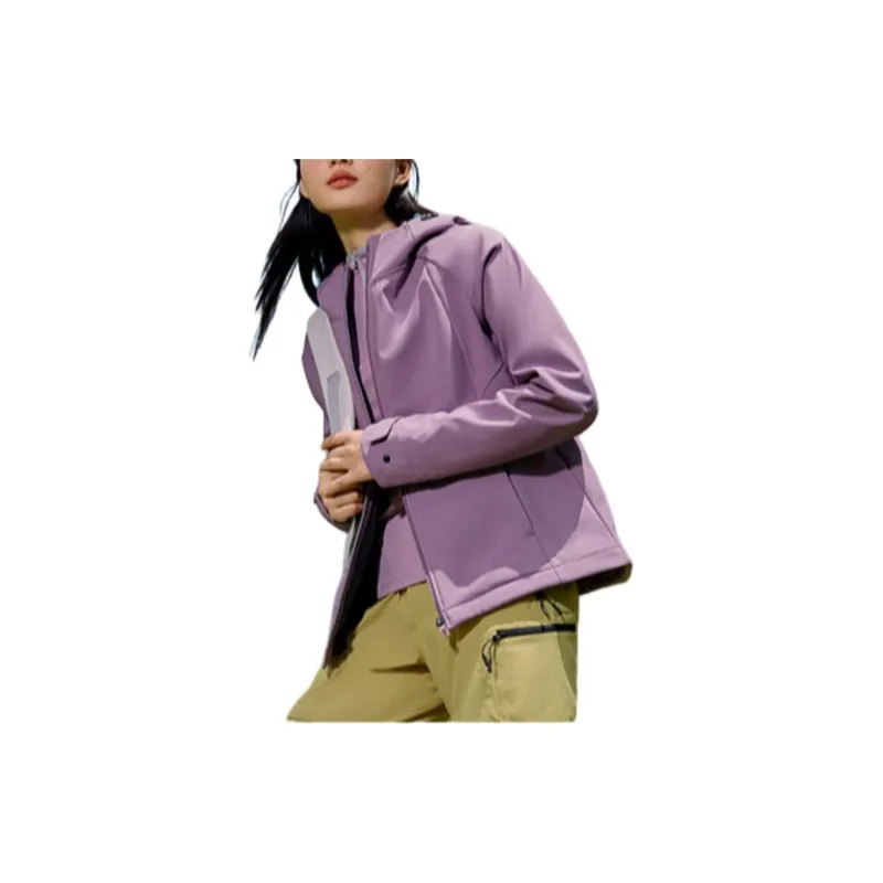 361° Variety Training Collection Trench Coat Women's Dark Light Purple-2