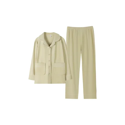 UAVAE Pajama Set Women's Summer Green