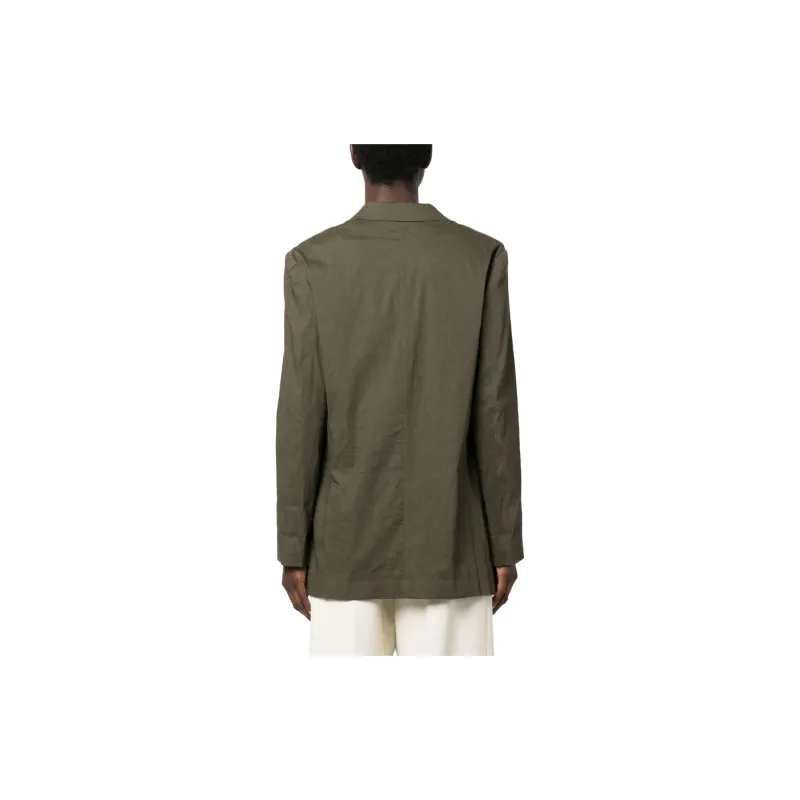 THEORY Admiral Crepe Striped Blazer-2