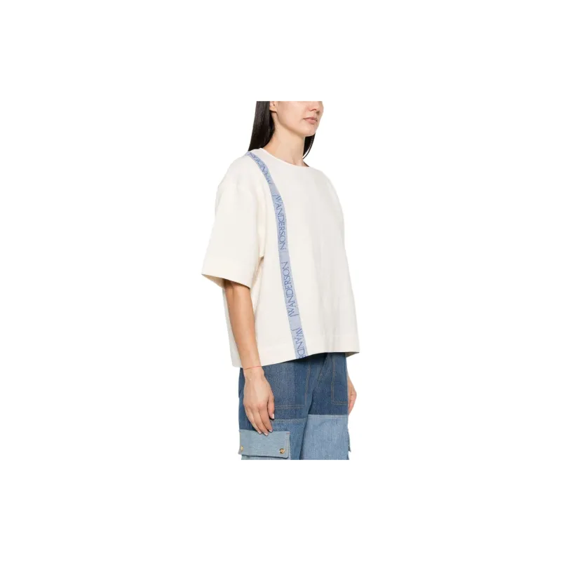 JW Anderson Logo Printed Crewneck T Shirt-2