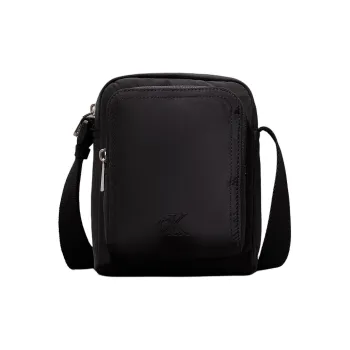 CALVIN KLEIN Recycled Polyester Shoulder Bag Crossbody Bag Men's Black