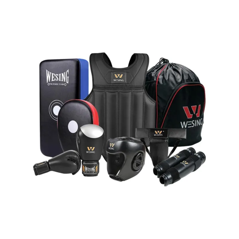 WESING Boxing Protective Gears Leather Unisex-14