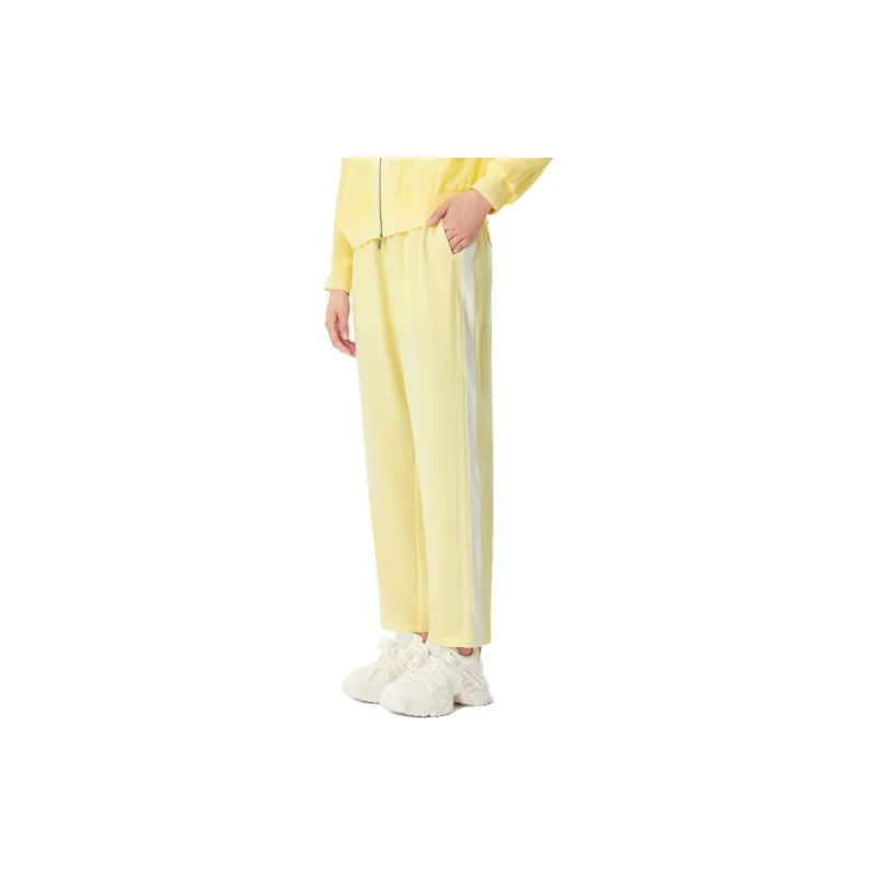 XII BASKET Casual Pants Women's Yellow-1