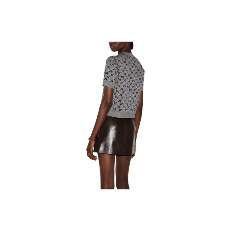 GUCCI T Shirts Women's Gray-2