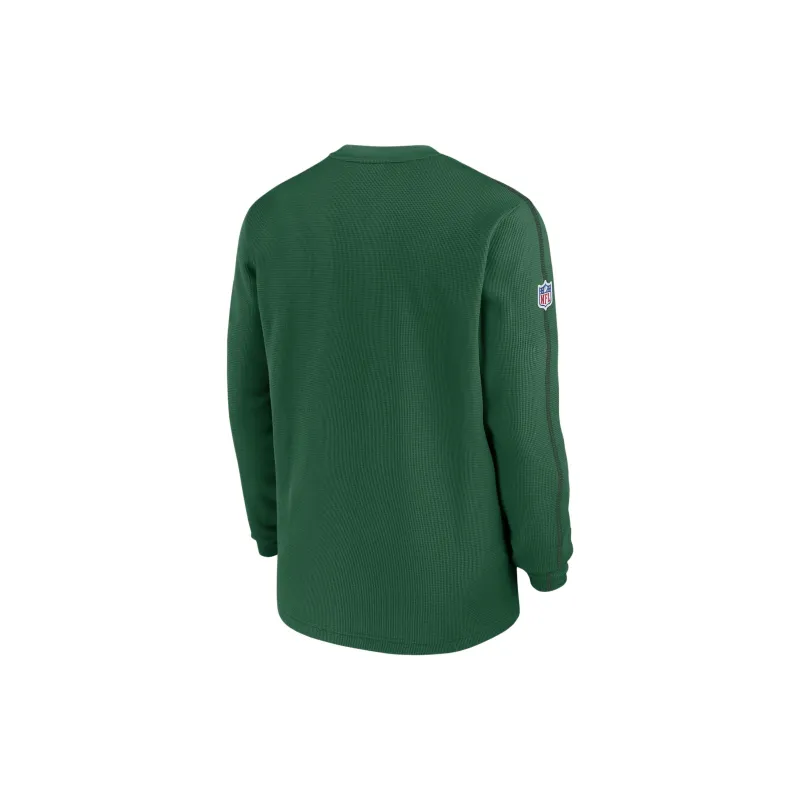 Nike New York Jets Sideline Logo Coach Men's Nike Nfl Long Sleeve Top-1