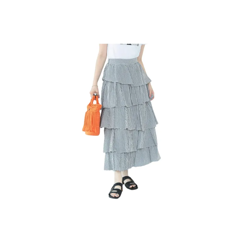 Beams Casual Long Skirt Women's-3