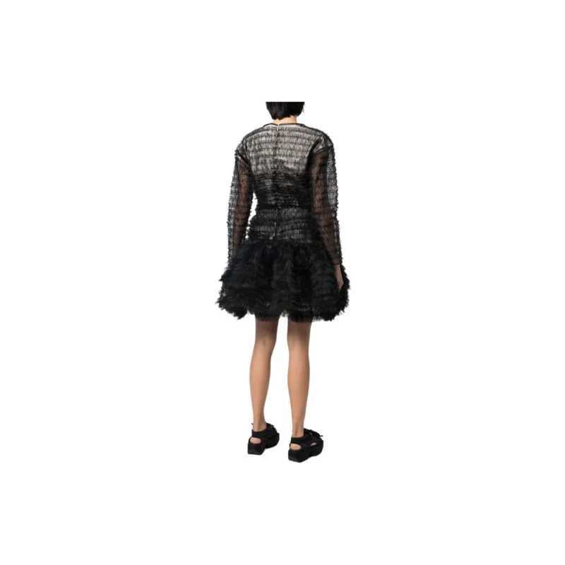 Molly Goddard Bianca Ruffled tulle Dress-2