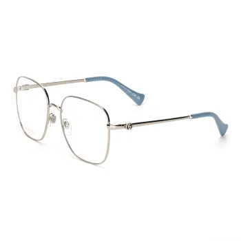 GUCCI Metallic Oversized frame Glasses