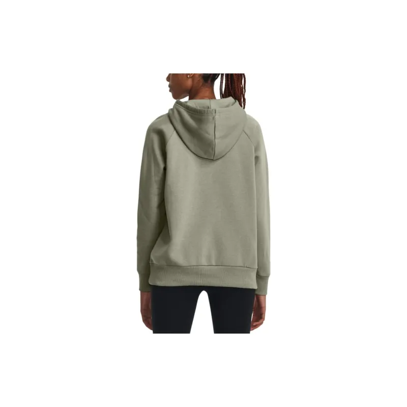 Under Armour Rival Fleece Sweatshirt Women's Light Green-3