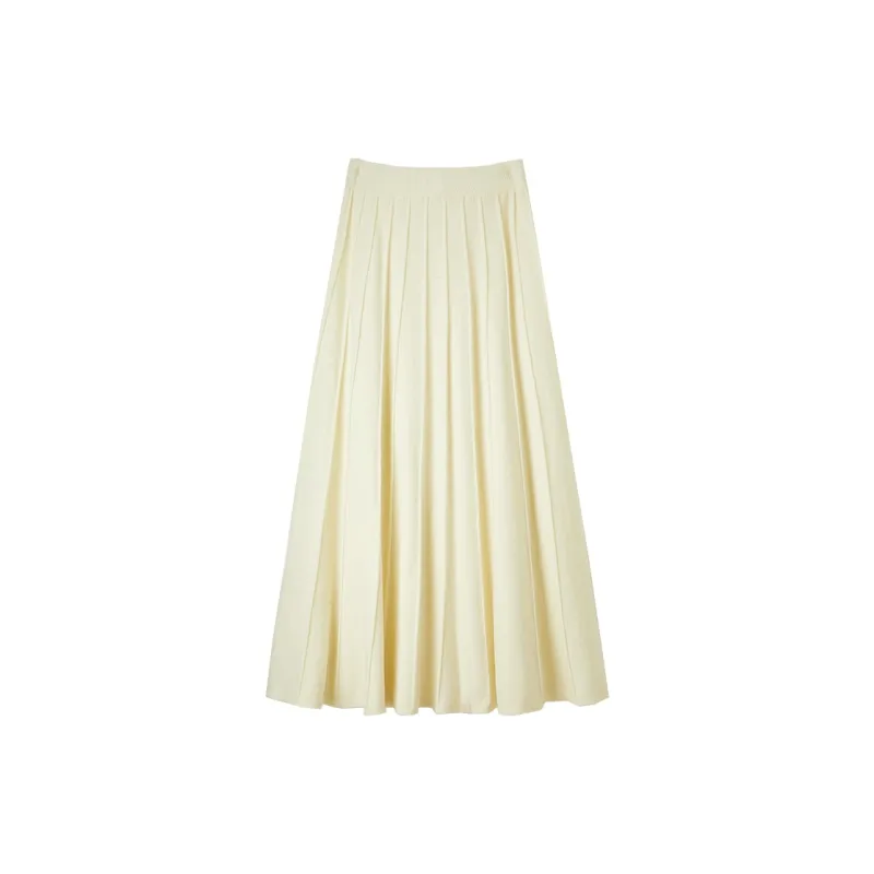 SENTUBILA Long Skirt Women's Classic Black-23