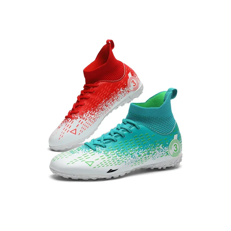 Kuding Slip Resistant And Abrasion Resistant Coverage Soccer Shoes Unisex-17