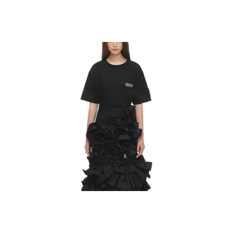 KIMHEKIM Logo Print T shirt-3