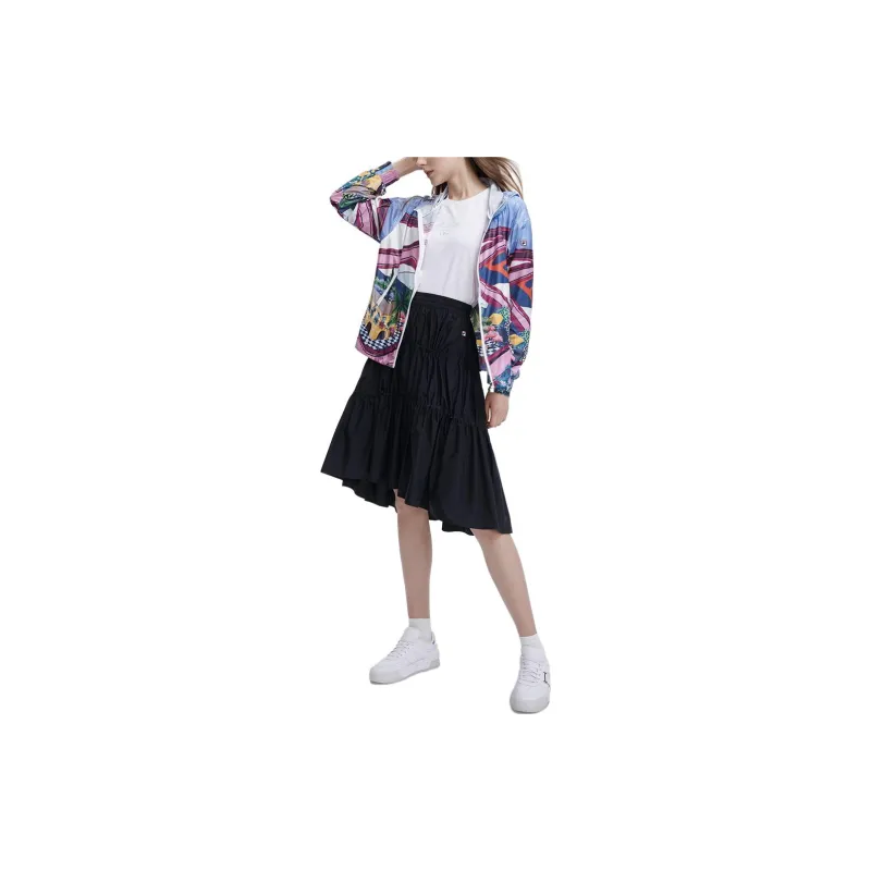 FILA Casual Short Skirts Women's Black-4