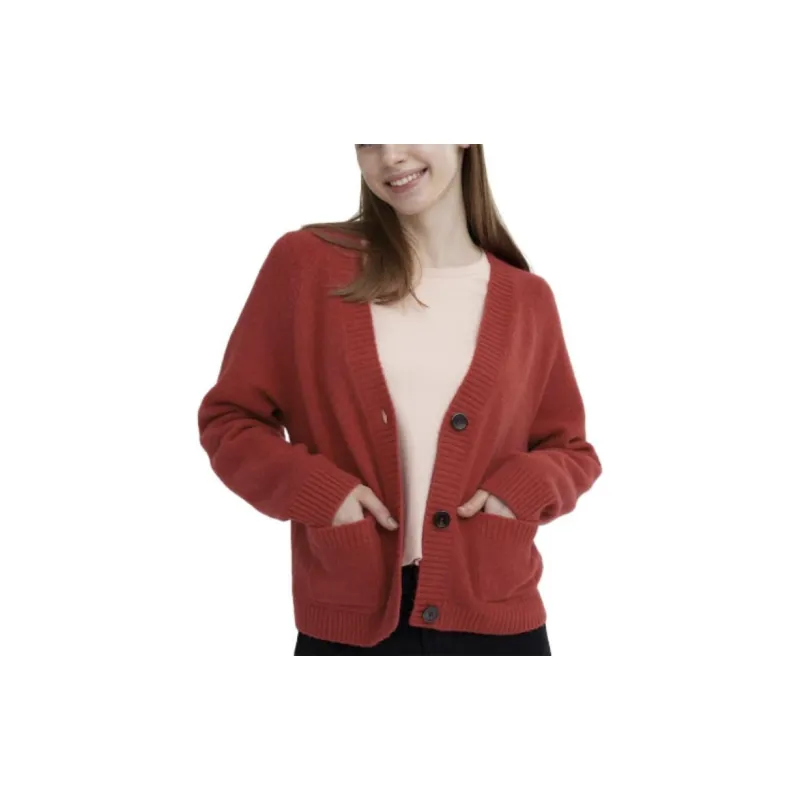 UNIQLO Knitwear Women's Coral Red-2