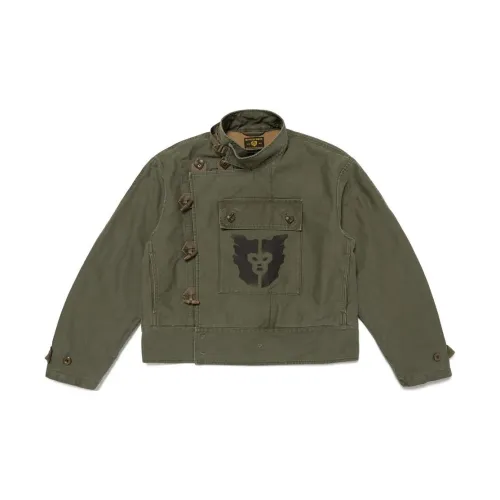 HUMAN MADE FW24 Autumn/Winter Collection Jackets Unisex Olive Brown