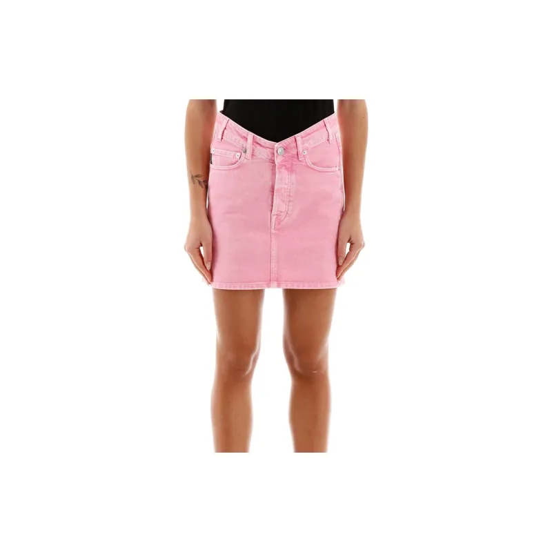 Balenciaga Casual Short Skirts Women's Pink-2