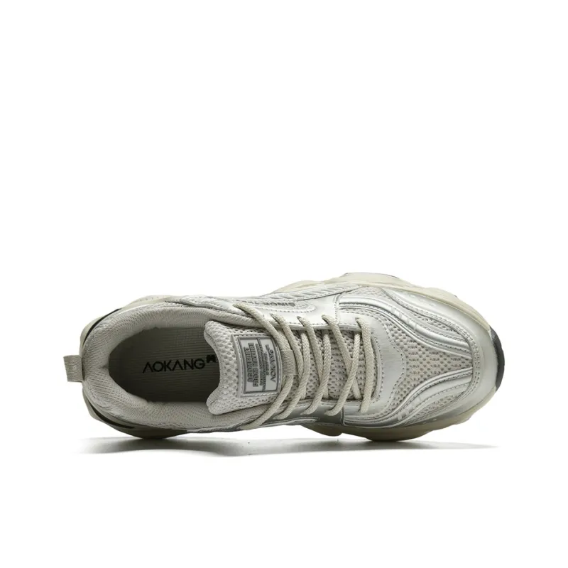AOKANG Wear-Resistant Breathable Slip-Resistant Low-Top Chunky Sneakers Unisex-12