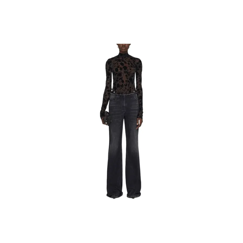 Givenchy Voyou Low Waisted Jeans-1