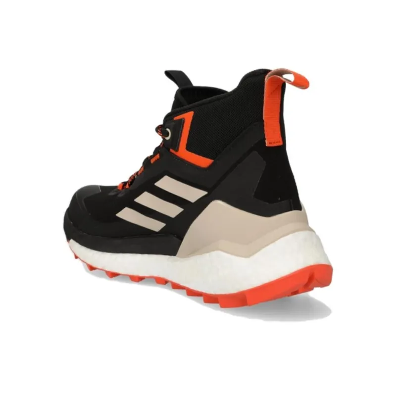 Adidas Terrex Free Hiker 2 Gore Tex Black Impact Orange-4