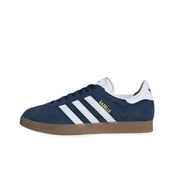 Adidas Originals GAZELLE Anti Slip Wear Resistant Low Top Skateboard Shoes Unisex Blue