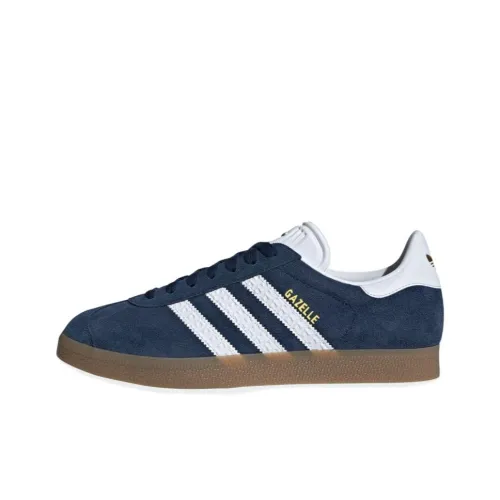 Adidas Originals GAZELLE Anti Slip Wear Resistant Low Top Skateboard Shoes Unisex Blue