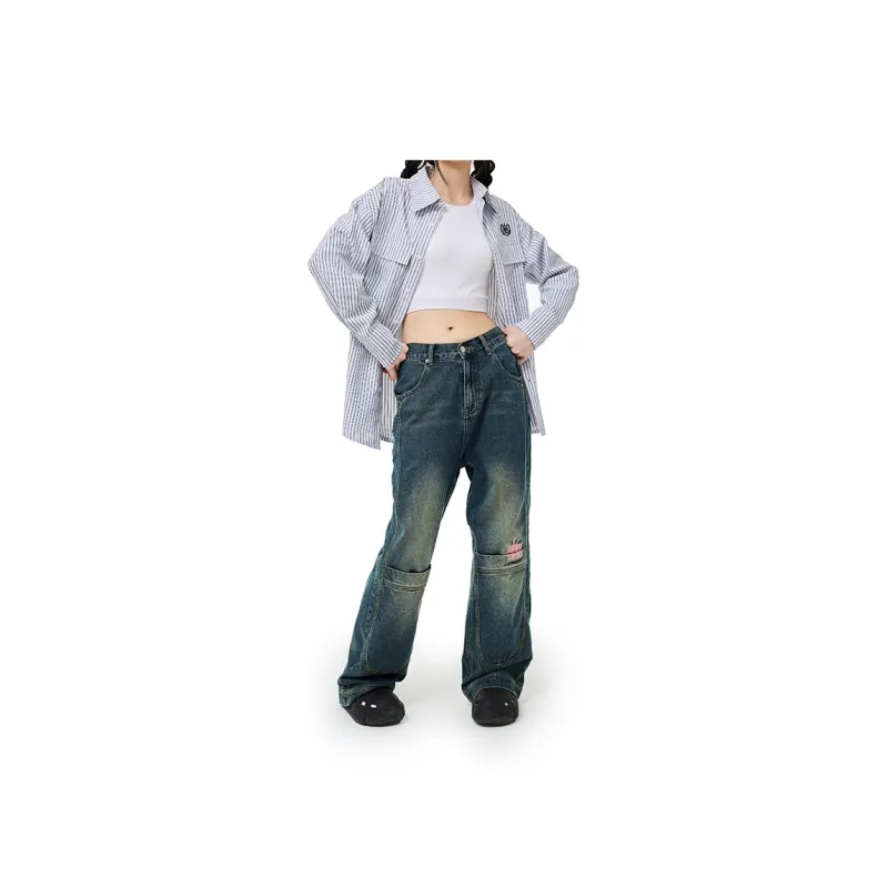BETWEENAND Jeans Women's Denim Blue-2